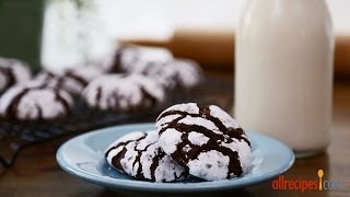 How to Make Chocolate Crinkles  Cookie Recipes  Allrecipescom [upl. by Turpin]