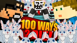 Rock Paper Scissors DEATH 100 Ways to DIE in Minecraft [upl. by Neisa]