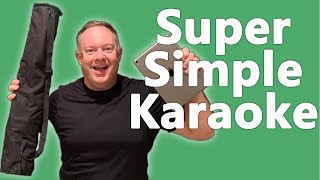 Simple Karaoke Setup for Mobile DJs  Add Another Component to your Services [upl. by Lananna]