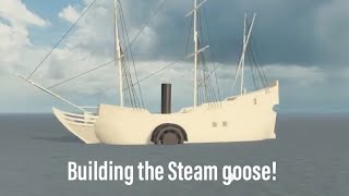 ROBLOX Tradelands Building The Steam Goose [upl. by Ronni]