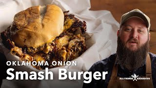 Oklahoma Onion Smash Burger [upl. by Ikairik541]