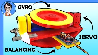 How this Active Gyroscope Balances [upl. by Atiuqiram]