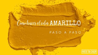 Cómo hacer el color amarillo [upl. by Assetan]