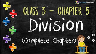 Class 3 Maths Division Complete Chapter with free worksheet [upl. by Anafetse678]