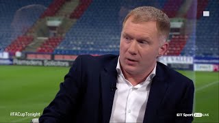 Paul Scholes explains his secret Manchester United comeback on FA Cup Tonight [upl. by Pisano313]