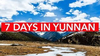 7 Days in Beautiful Yunnan  Yunnan Itinerary amp Tour Suggestion [upl. by Carrol842]