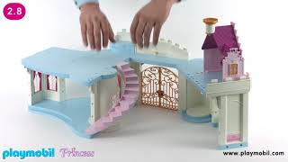 PLAYMOBIL Instruction  Grand Princess Castle 6848 [upl. by Oruntha]