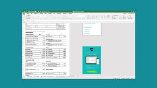 Bokföring i Excel  Bokföringsmall för Enskild firma  Instruktioner  Zervant [upl. by Johiah]