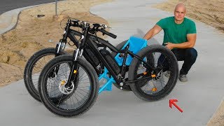 How to Build an Off Road Wheelchair From 2 Electric Bikes [upl. by Sirred]