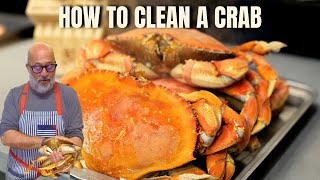 Learn How to Clean a Dungeness Crab [upl. by Jala]