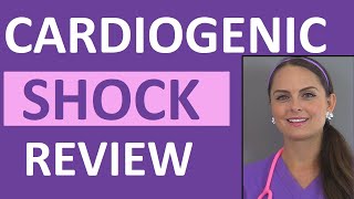 Cardiogenic Shock Nursing Management Pathophysiology Interventions NCLEX Review [upl. by Loy]