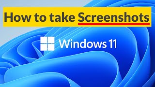 How to take screenshot in Windows 11 [upl. by Anavlis]