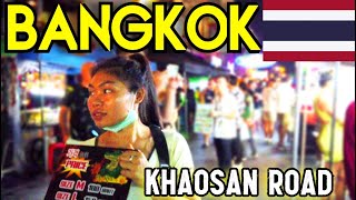 Backpacker Heaven  Welcome to Khaosan Rd Bangkok [upl. by Sublett]