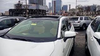 Rav4 panoramic sunroof Description and demonstration [upl. by Delaney890]