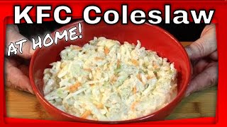 How to Make KFC Coleslaw at Home [upl. by Orelee]