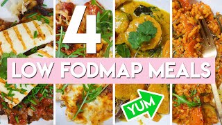 4 30 MINUTE LOW FODMAP RECIPES  Whats for dinner  Becky Excell [upl. by Assylem]