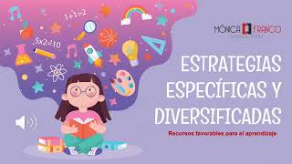 ESTRATEGIAS ESPECÍFICAS Y DIVERSIFICADAS [upl. by Katz]