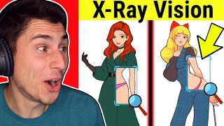 I Learned XRAY VISION And This Happened [upl. by Allys]