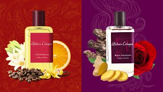 Atelier Cologne Cafe Tuberosa and Rose Anonyme  Perfume Review  PERFUME COLLECTION 2021 [upl. by Aikym]