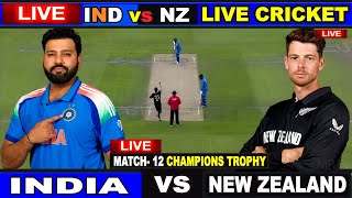 🔴Last 3 Over INDIA vs New Zealand LIVE [upl. by Aehc]