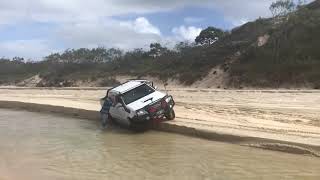 WORST 4WD RECOVERY EVER Fraser Island [upl. by Valenza582]