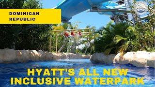 Hyatt Ziva Cap Cana Waterparks and Lazy River  how does it compare [upl. by Nirel567]