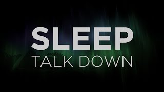 Sleep Talk Down  Female Voice Fall Asleep FAST  Guided Meditation DARK SCREEN [upl. by Accire]