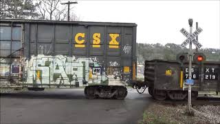 Franklin Street Railroad Crossing Gadsden AL [upl. by Animsaj]