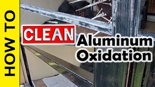 How to clean Aluminum Oxidation [upl. by Talley]