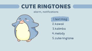 CUTE RINGTONES amp NOTIFICATION SOUNDS FREE  Zedge [upl. by Lashond396]