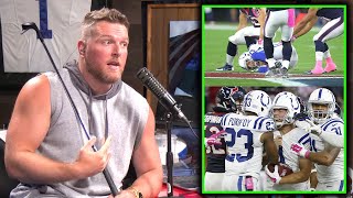 Pat McAfee Breaks Down His Onside Kick To Himself [upl. by Mcroberts]