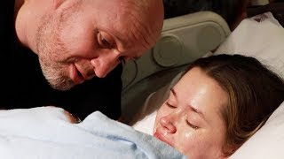 EMOTIONAL BIRTH VLOG MEETING OUR BABY BOY [upl. by Aryt]