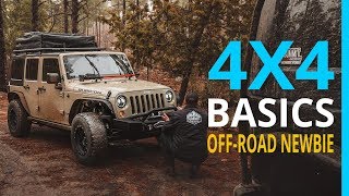 OffRoad Newbies 4x4 Basics with our Jeep Rubicon [upl. by Relyhs]