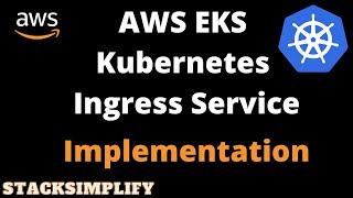 AWS Kubernetes Ingress Service Implementation  Ingress on AWS EKS  AWS ALB Ingress Controller [upl. by Yauqram]