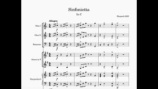 Sinfonietta in C Original Composition [upl. by Navar]