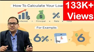 How Banks calculate interest on your Loan Account [upl. by Haila]