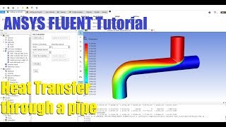 ✅ ANSYS FLUENT  Heat Transfer through a Pipe  Tutorial [upl. by Nodmac513]