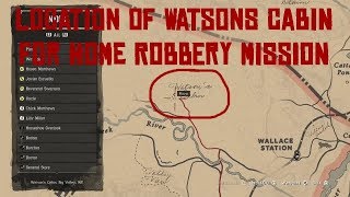 Home Robbery  Watson´s Cabin Old Lady  RED DEAD REDEMPTION 2 [upl. by Kristine]