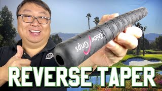 Enlow Oversized Reverse Taper Golf Grips Review [upl. by Ramiah]