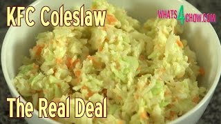 How to Make KFC Coleslaw  KFC Coleslaw Recipe The REAL DEAL [upl. by Yarod]