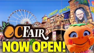 2021 OC FAIR NOW OPEN  Orange County Fair full walkthrough w food rides amp games [upl. by Ru]