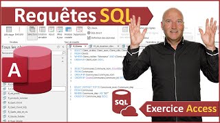 Requêtes et langage SQL Exercice Access [upl. by Ydnac]