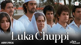 Luka Chuppi  Lyrical Song  Rang De Basanti  Aamir Khan  Lata Mangeshkar  AR Rahman [upl. by Ayekim376]