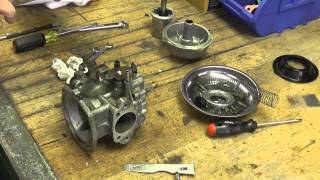 Rebuilding Stromberg CD175 Carbs on TR3A TR4A  Part 3 [upl. by Aicirt650]