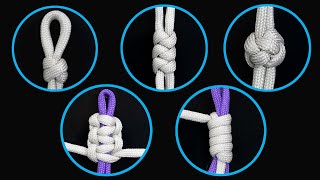 Nudos básicos para hacer pulseras paracord [upl. by Malonis]