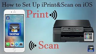 Brother DCP T500W iPrintampScan Setup [upl. by Rosenwald]