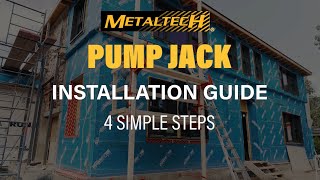 METALTECH PUMP JACK Installation Guide [upl. by Rudolfo]