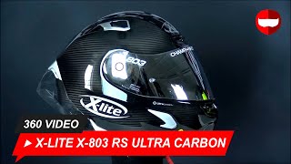 XLite X803 RS Ultra Carbon Silver Edition Full Face Helmet  ChampionHelmetscom [upl. by Delanty]