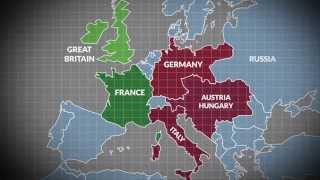 5 Major Treaties amp Alliances in the Build Up to World War One [upl. by Iat]