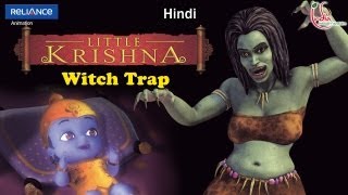 Little Krishna Hindi  Episode 13 Putana [upl. by Odirfliw57]